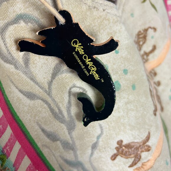 Kate McRostie Mermaid Tote Bag w Charm - Picture 5 of 8